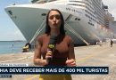 Temporada de cruzeiros: Bahia deve receber mais de 400 mil turistas