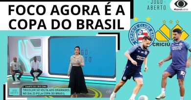 Bahia muda foco para enfrentar o Criciúma pela Copa do Brasil